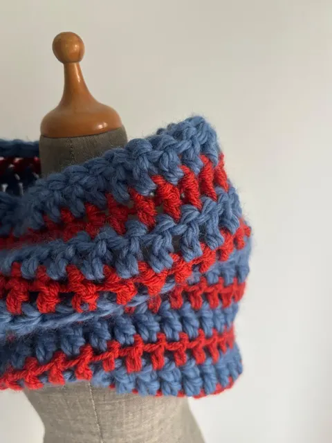 Funda de cojín a rayas